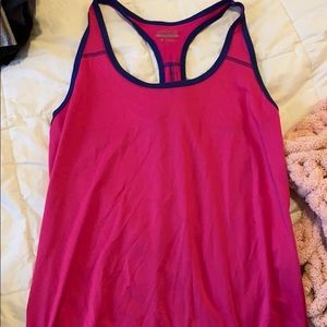 Pink workout tank